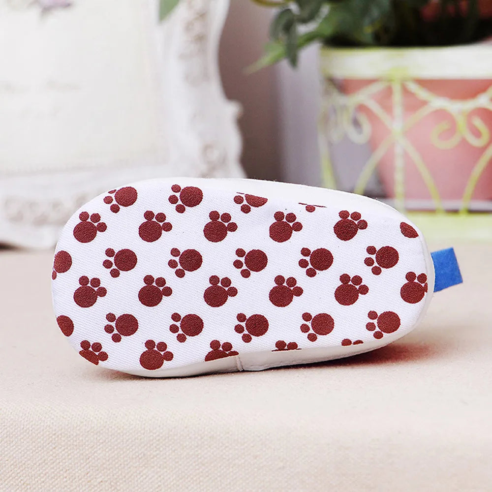 Fashion Baby Boy Shoes Month Newborn Infant Baby Cartoon Girls Boys Soft Prewalker Casual Flats Shoes Bebes Zapatos Garcons