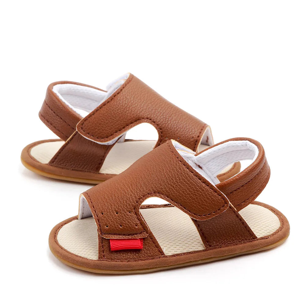 Fashionn Infant Baby Boy Sandales Toddler Summer Shoes Newborn Bebes Soft Rubber Sole Footwear for 1 Year Trainers Girl Sandalen