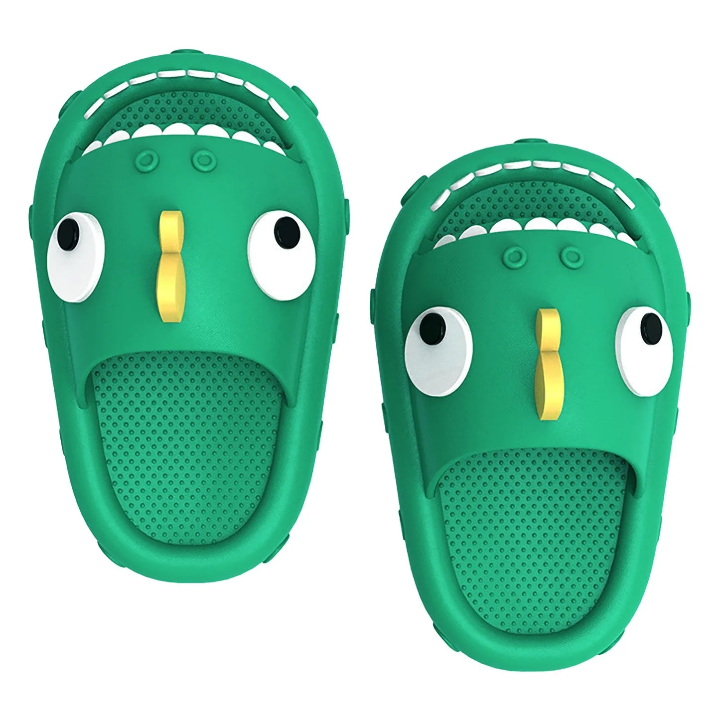 Children Slippers Kids Sandals Parent-Child Shoes Cartoon Shark Summer Boys Girls Baby Soft Sole Anti-Slip Beach Shoes